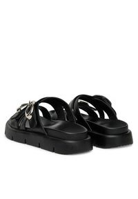 Badura Klapki CHAMOMILE-7Y002 Czarny. Kolor: czarny. Materiał: skóra #7
