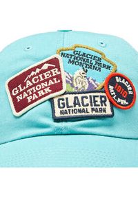 American Needle Czapka z daszkiem Glacier National Park SMU705A Zielony. Kolor: zielony. Materiał: bawełna