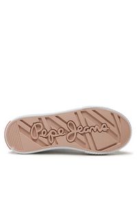 Pepe Jeans Sneakersy Ottis Log G PGS30577 Biały. Kolor: biały. Materiał: materiał #4