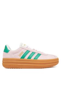 Adidas - adidas Sneakersy VL Court Bold Shoes JP6916 Różowy. Kolor: różowy. Materiał: zamsz, skóra