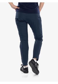 Fjällräven - Spodnie rowerowe damskie Fjallraven Hoja Hybrid Trousers. Kolor: niebieski. Długość: długie
