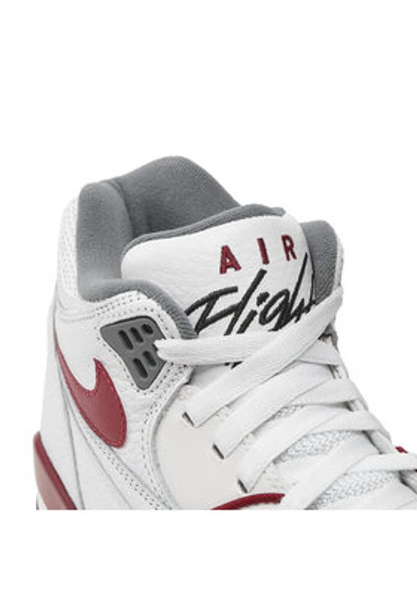 Nike Sneakersy Flight 89 DD1173-100 Biały. Kolor: biały. Materiał: skóra