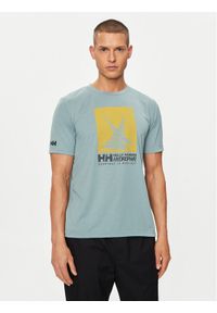 Helly Hansen T-Shirt Hp Race Graphic T-Shirt 34419 Zielony Regular Fit. Kolor: zielony. Materiał: syntetyk #1
