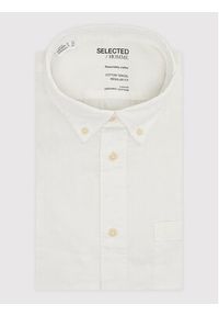 Selected Homme Koszula Rick 16077348 Biały Regular Fit. Kolor: biały. Materiał: bawełna #3