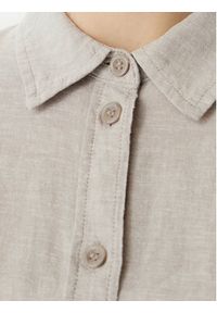 Vero Moda Koszula Linn 10305085 Szary Relaxed Fit. Kolor: szary. Materiał: len #5