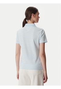 Tommy Jeans Polo Essential DW0DW22820 Niebieski jasny Regular Fit. Typ kołnierza: polo. Kolor: niebieski. Materiał: bawełna #2