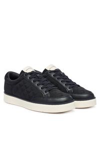 Emporio Armani Sneakersy EM004782 AF23199 MB483 Granatowy. Kolor: niebieski. Materiał: materiał #2