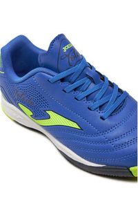Joma Buty do piłki nożnej Toledo Jr Indoor TOJW2404IN Niebieski. Kolor: niebieski. Materiał: skóra #2