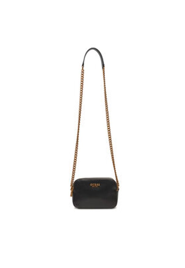 Guess Torebka Sarita (VA) HWVA93 27140 Czarny. Kolor: czarny. Materiał: skórzane