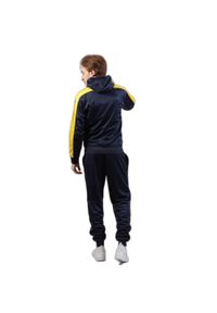 Givova Roma dres polarfleece z kapturem - XS, Granite. Kolor: niebieski, szary, wielokolorowy. Materiał: dresówka. Sport: fitness, piłka nożna
