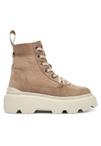 Inuikii Trzewiki Matilda Shearling 1002.002.0012 Beżowy. Kolor: beżowy. Materiał: zamsz, skóra