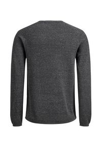 Jack & Jones - Jack&Jones Sweter Hill 12157321 Szary Regular Fit. Kolor: szary. Materiał: bawełna #8