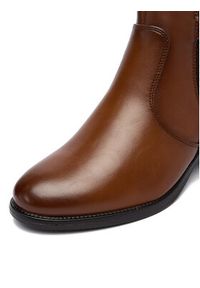 Clara Barson Botki CEO-RE21E838-27 Brązowy. Kolor: brązowy. Materiał: skóra, materiał #8