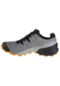 salomon - Buty do biegania Salomon Speedcross 5 Gtx 414613 szare. Zapięcie: sznurówki. Kolor: szary. Materiał: materiał, tkanina, syntetyk, guma. Szerokość cholewki: normalna. Model: Salomon Speedcross