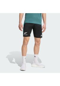 Adidas - Szorty All Blacks. Kolor: czarny, niebieski, wielokolorowy