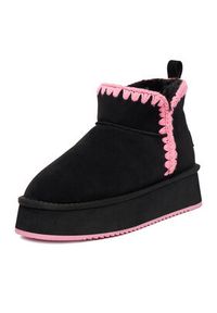 Roxy Śniegowce CEO-HY9988-3 Czarny. Kolor: czarny. Materiał: materiał