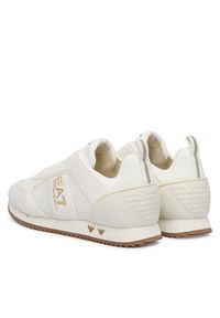EA7 Emporio Armani Sneakersy 7X000334 AF18610 MZ582 Kremowy. Kolor: kremowy. Materiał: skóra #4