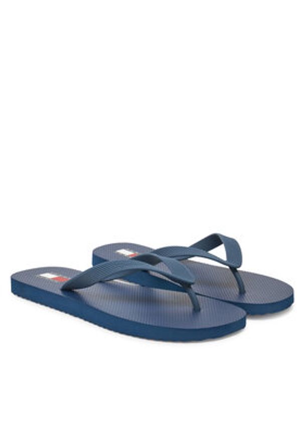 Tommy Jeans Japonki Tjm Beach Sandal EM0EM01560 Granatowy. Kolor: niebieski