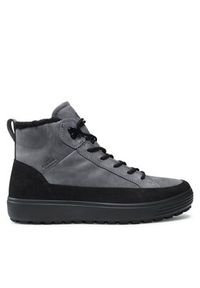 ecco - ECCO Trzewiki Soft 7 Tred M GORE-TEX 45044453779 Szary. Kolor: szary. Materiał: nubuk, skóra #2