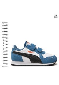 Puma Sneakersy Cabana Racer Sl 20 V Inf 383731 Biały. Kolor: biały. Materiał: skóra #5