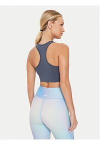 Reebok Top Big Logo Cotton Bralette 100076022 Szary Slim Fit. Kolor: szary. Materiał: bawełna #3
