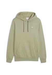 Bluza z kapturem męskie Puma Ess Elevated Hoodie. Typ kołnierza: kaptur. Kolor: biały, wielokolorowy, zielony. Materiał: bawełna, materiał #1