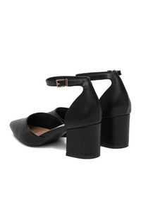 Jenny - JENNY Czółenka CEO-ANGEL WS210702-10 Czarny. Kolor: czarny. Materiał: materiał #8