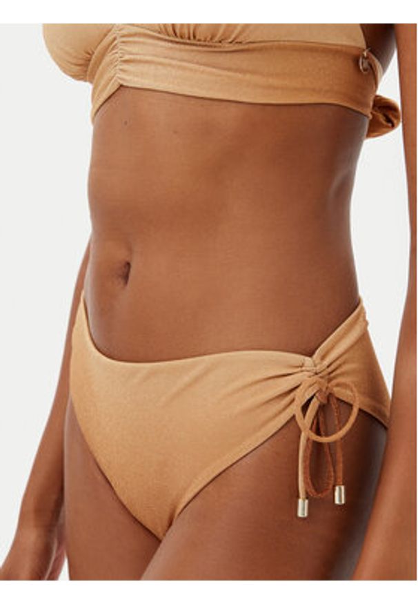 Max Mara Beachwear Bikini Betta 2516831209 Złoty. Kolor: złoty. Materiał: syntetyk