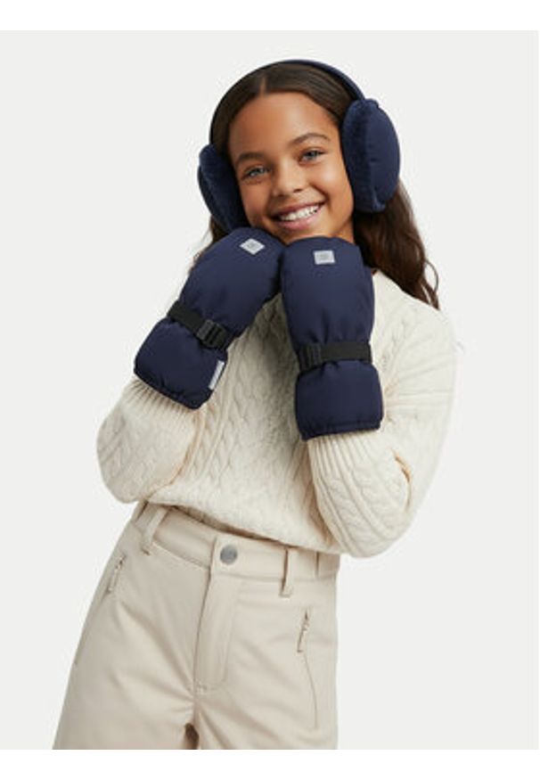 Reima Rękawiczki dziecięce Ote 5300104B Granatowy. Kolor: niebieski. Materiał: poliamid, materiał, nylon