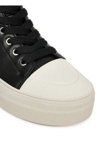 DKNY Trampki Yaser-K3500746 Czarny. Kolor: czarny. Materiał: skóra