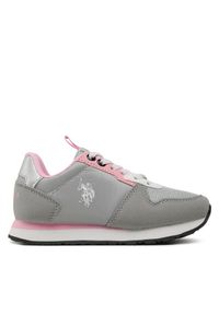 Sneakersy U.S. Polo Assn.. Kolor: szary