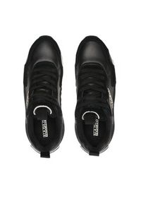Napapijri Sneakersy Match NP0A4H6S Czarny. Kolor: czarny. Materiał: skóra