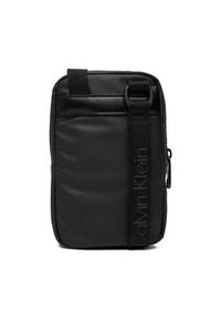 Calvin Klein Saszetka Puffer Utility Phone Crossbody LV04D1115G Czarny. Kolor: czarny. Materiał: materiał #3