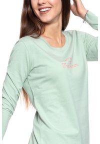 Mustang - DAMSKI LONGSLEEVE MUSTANG Anne C Print 1009865 6180. Długość rękawa: długi rękaw. Długość: długie. Wzór: nadruk #4