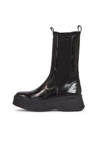 Calvin Klein Sztyblety Pitched Chelsea Boot HW0HW01686 Czarny. Kolor: czarny. Materiał: skóra #5