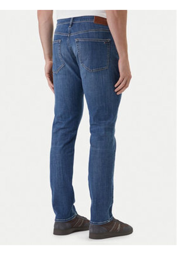 Tommy Jeans Jeansy Scanton DM0DM22960 Niebieski Slim Fit. Kolor: niebieski