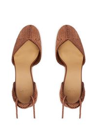 Castañer Espadryle Cora 026131-2000 Brązowy. Kolor: brązowy. Materiał: materiał #3