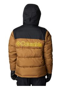 columbia - Kurtka narciarska męska Columbia Iceline Ridge. Kolor: czarny, brązowy, wielokolorowy. Sezon: zima. Sport: narciarstwo