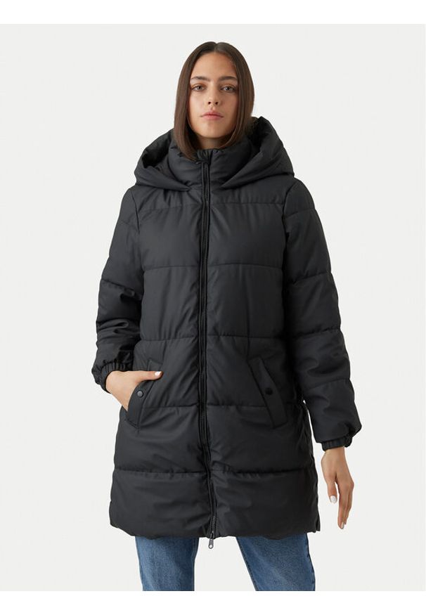 Vero Moda Kurtka zimowa Gretafie 10275292 Czarny Regular Fit. Kolor: czarny. Materiał: syntetyk. Sezon: zima