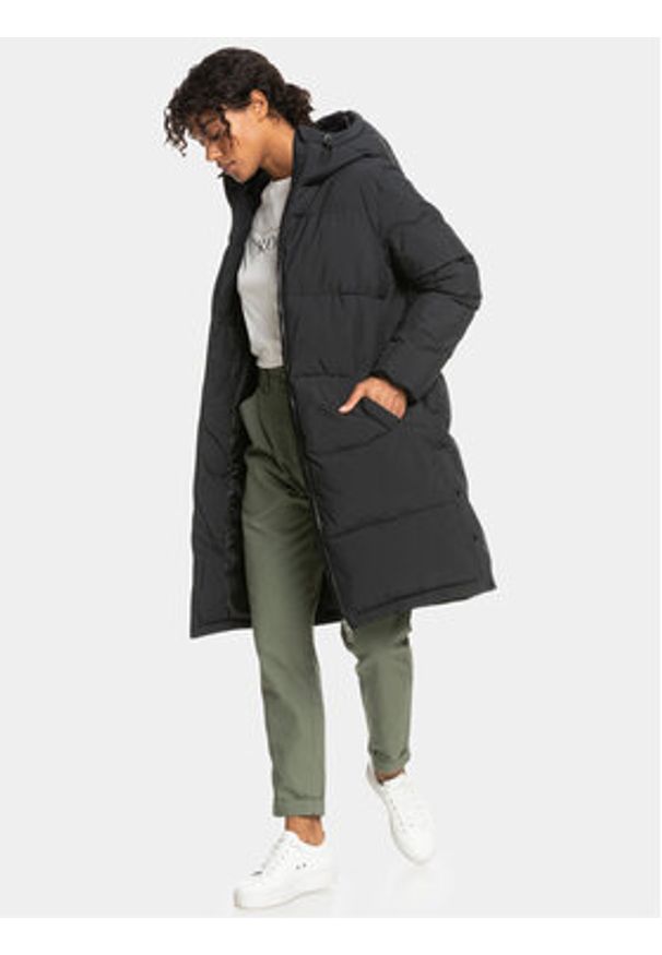 Roxy Kurtka zimowa Test Of Time Jckt ERJJK03513 Szary Regular Fit. Kolor: szary. Materiał: syntetyk. Sezon: zima