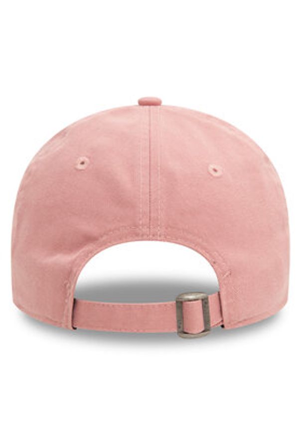 New Era Czapka z daszkiem New York Mets Mini Washed 9TWENTY 60595428 Różowy. Kolor: różowy. Materiał: materiał, bawełna