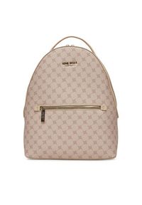 Nine West Plecak JH6390-NW Beżowy. Kolor: beżowy. Materiał: materiał #6