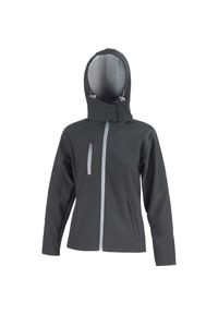 RESULT - Kurtka Result Softshell Capuche Femme Tx Performance. Kolor: wielokolorowy, szary, czarny. Materiał: softshell #1