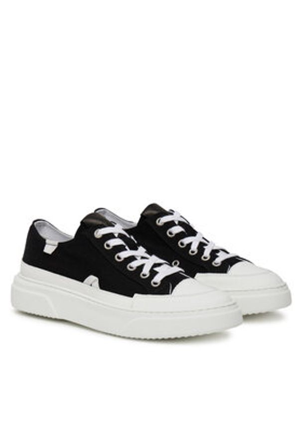 Inuikii Trampki Camvas Lex Low 50102-548 Czarny. Kolor: czarny. Materiał: materiał