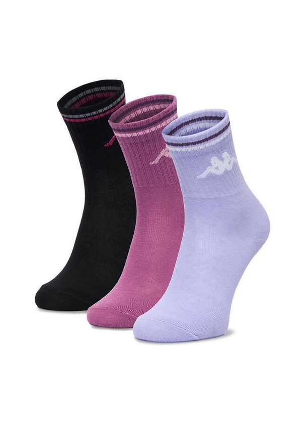 Skarpety długie Kappa. Wzór: kolorowy