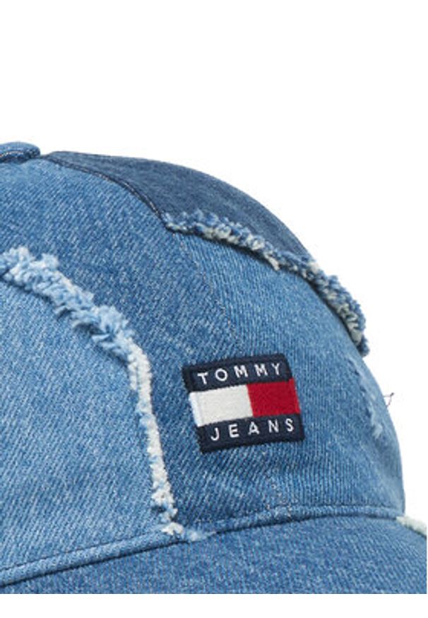 TOMMY HILFIGER - Tommy Hilfiger Czapka z daszkiem AM0AM14195 Niebieski. Kolor: niebieski. Materiał: bawełna