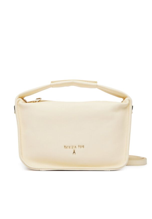 Patrizia Pepe Torebka 8B0316/L177-W405 Écru. Materiał: skórzane
