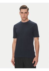 BOSS T-Shirt H-Thompson 59 50524998 Granatowy Regular Fit. Kolor: niebieski. Materiał: bawełna