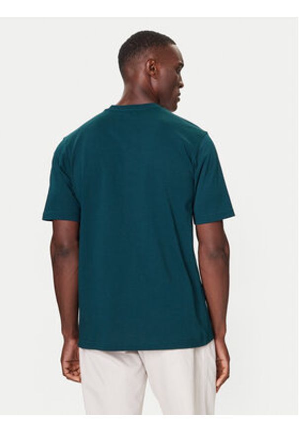 Adidas - adidas T-Shirt 3-Stripes Lights Giftbox Graphic JN2498 Zielony Regular Fit. Kolor: zielony. Materiał: bawełna