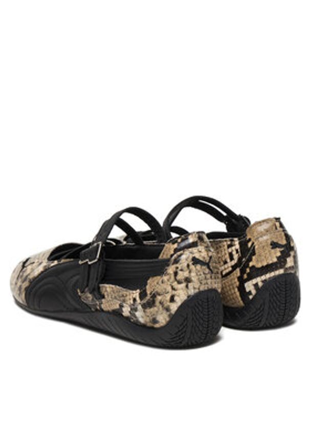Puma Baleriny Speedcat Ballet Snake Wns 405326 01 Brązowy. Kolor: brązowy. Materiał: skóra
